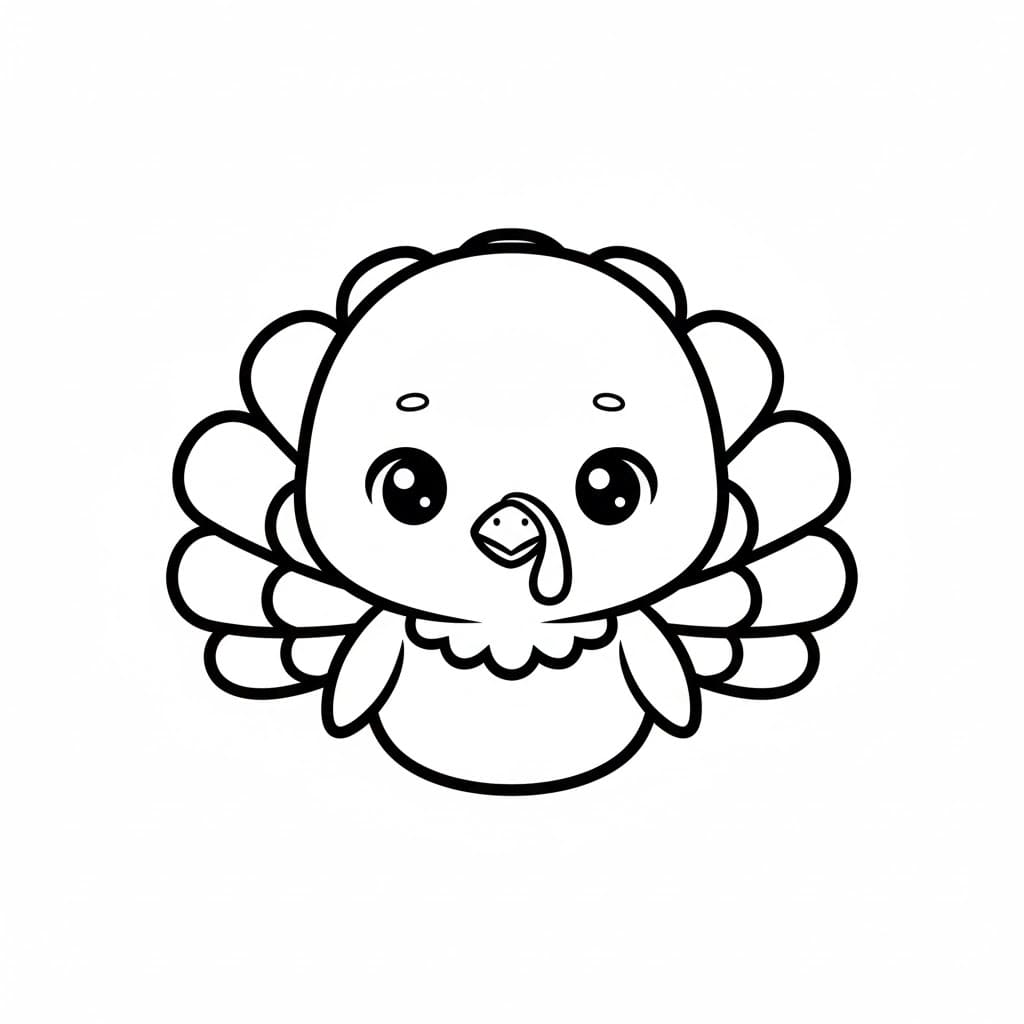 Chibi baby kalkun