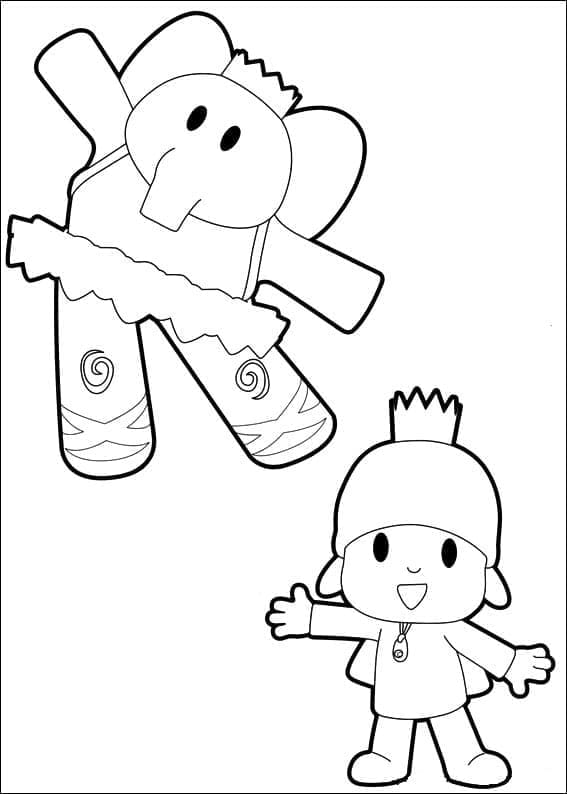 Elly dan Pocoyo yang lucu