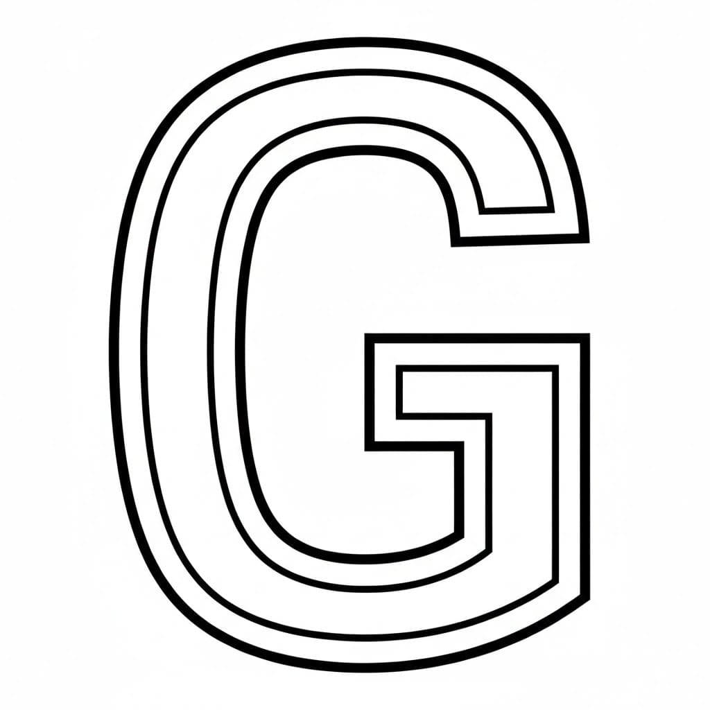 Gaya Berongga Huruf G