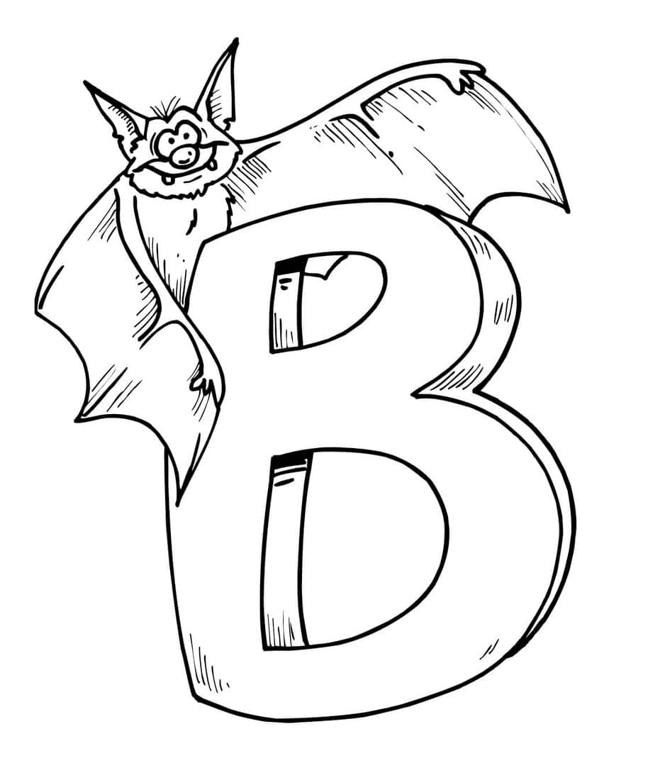 Huruf B untuk Kelelawar