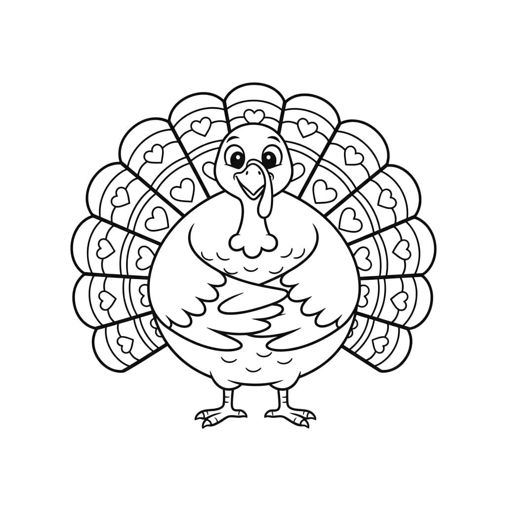 Kalkun dengan sayap terbungkus