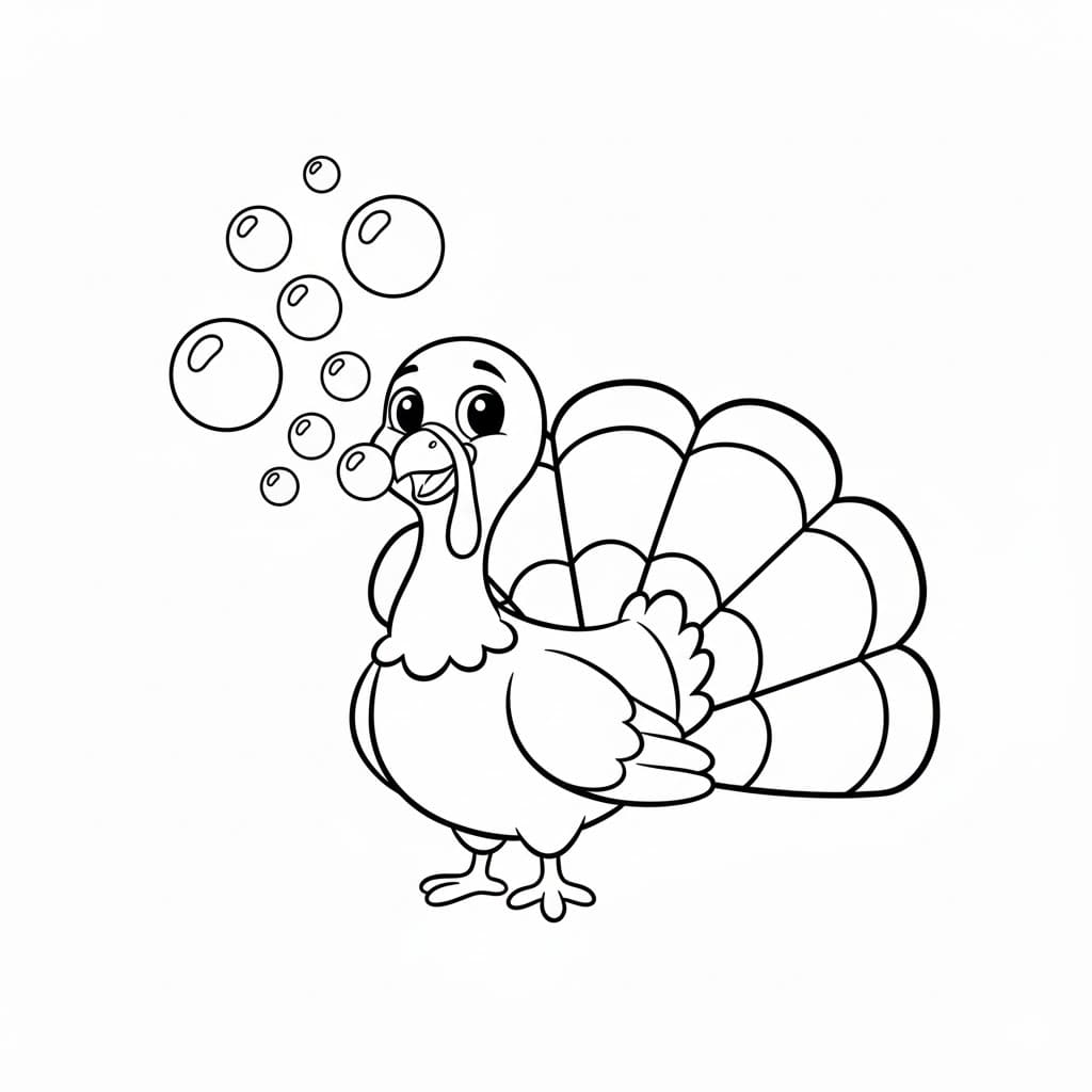 Kalkun peniup gelembung