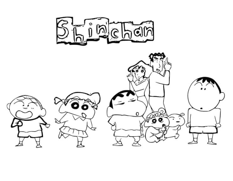 Karakter Crayon Shin-chan