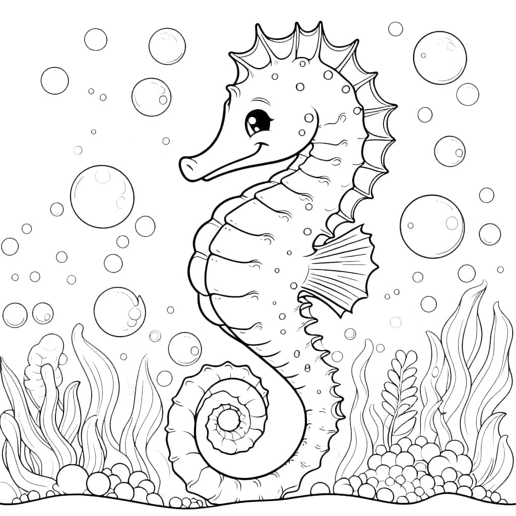 Kuda Laut yang Bahagia