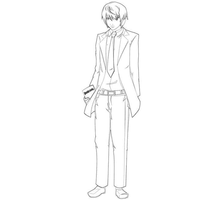 Light Yagami Berdiri