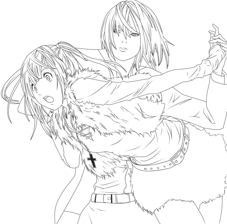 Light Yagami dan Misa Amane