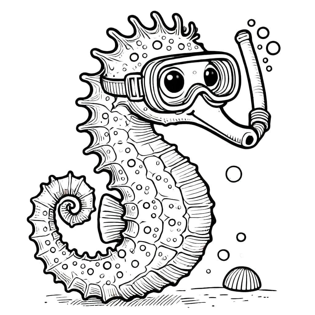 Menyelam dengan kuda laut