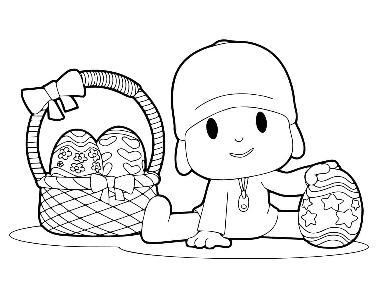 Pocoyo dan Telur Paskah