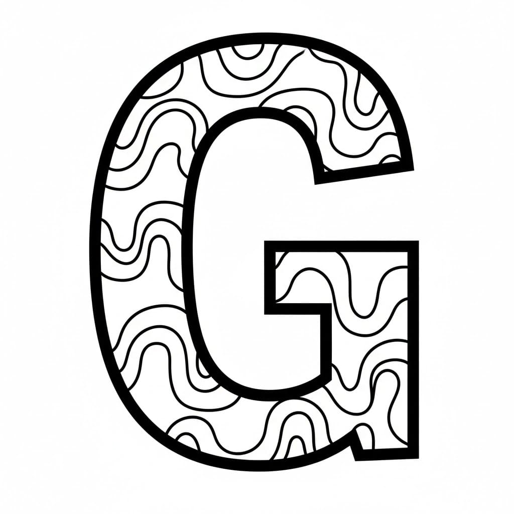 Pola Gelombang Huruf G