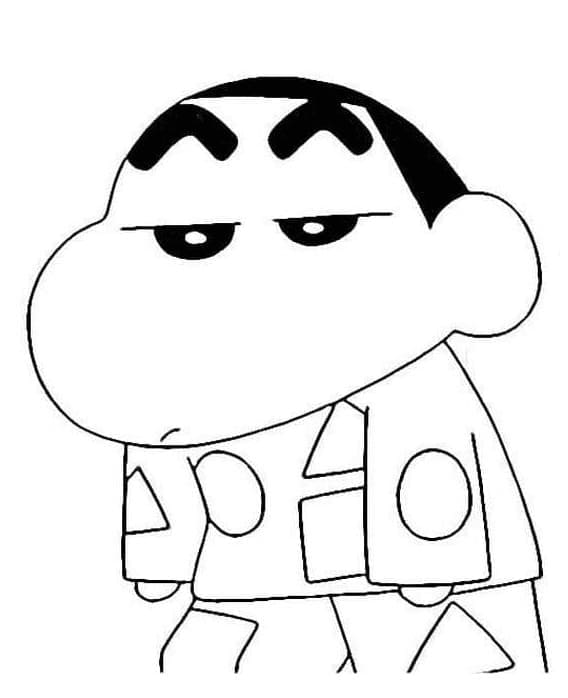 Shin chan sedih