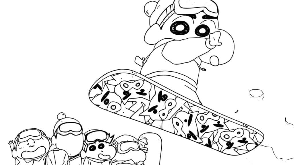 Shin Chan yang keren