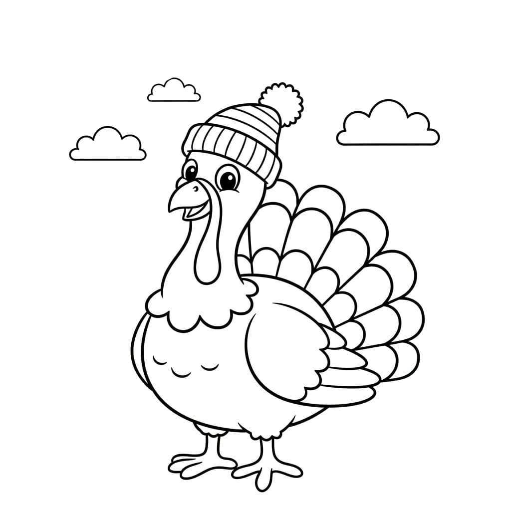 Topi musim dingin Kalkun