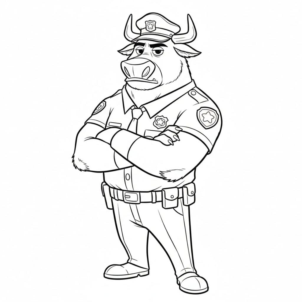 Chief Bogo Serius