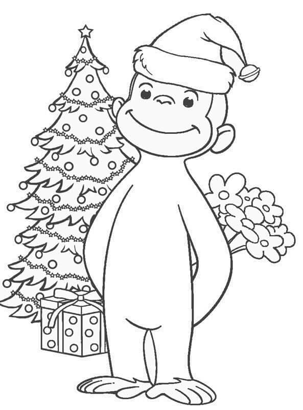 Curious George Merayakan Natal