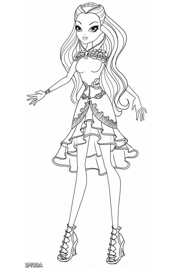 Gambar Ever After High Dapat Dicetak Gratis