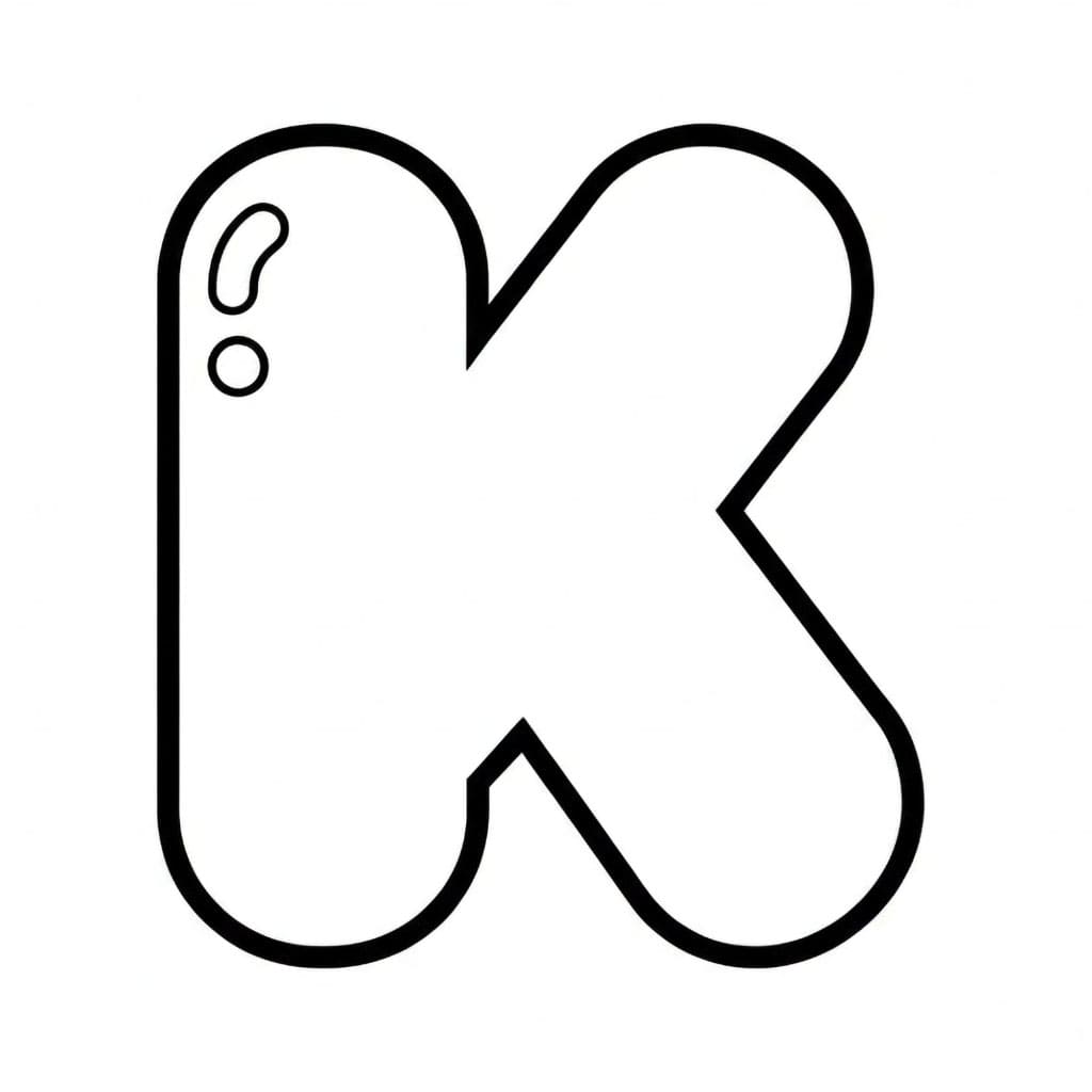 Gaya Gelembung Huruf K