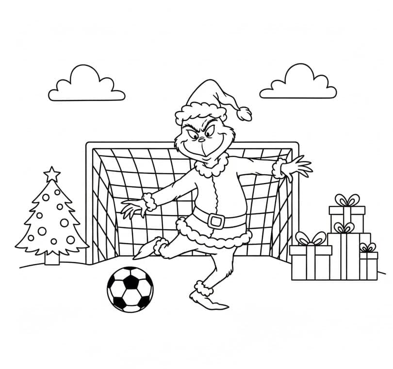 Grinch Bermain Sepak Bola