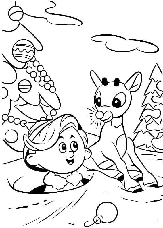 Hermey si Peri dan Rudolph