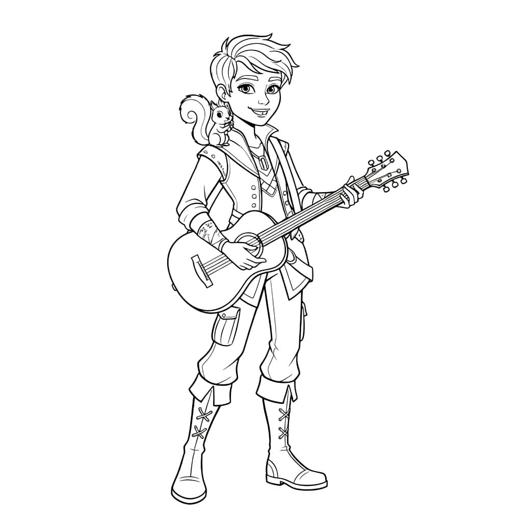 Hunter Huntsman Ever After High sederhana