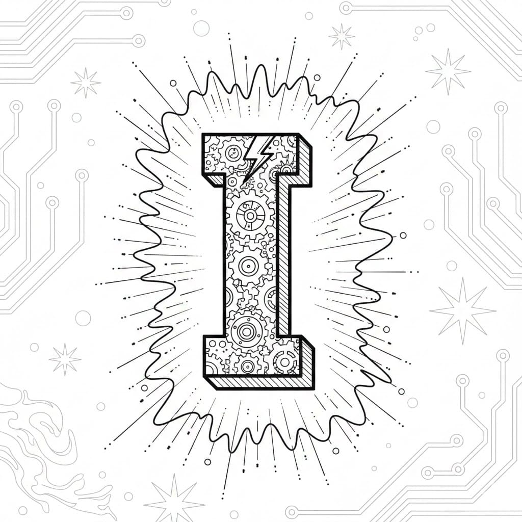 Huruf I yang Bercahaya