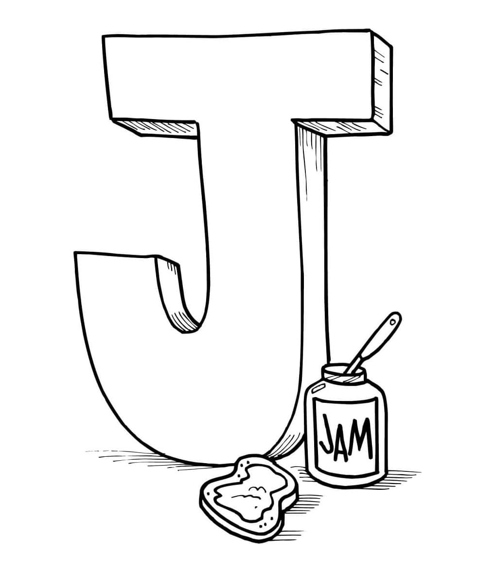 Huruf J adalah untuk Selai