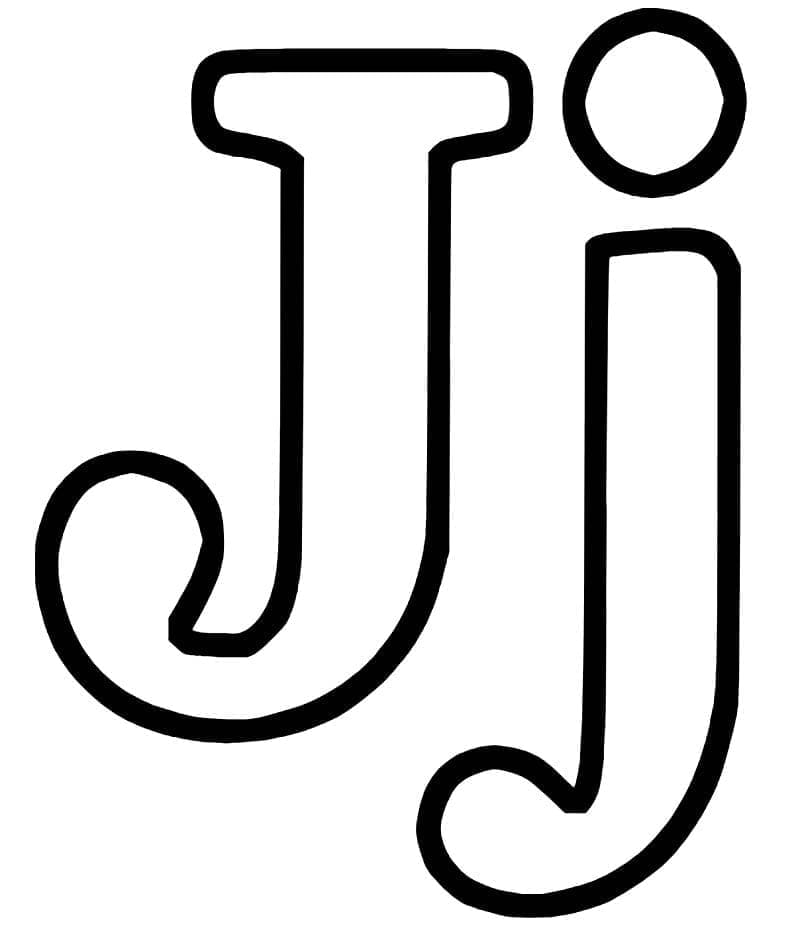 Huruf J gratis