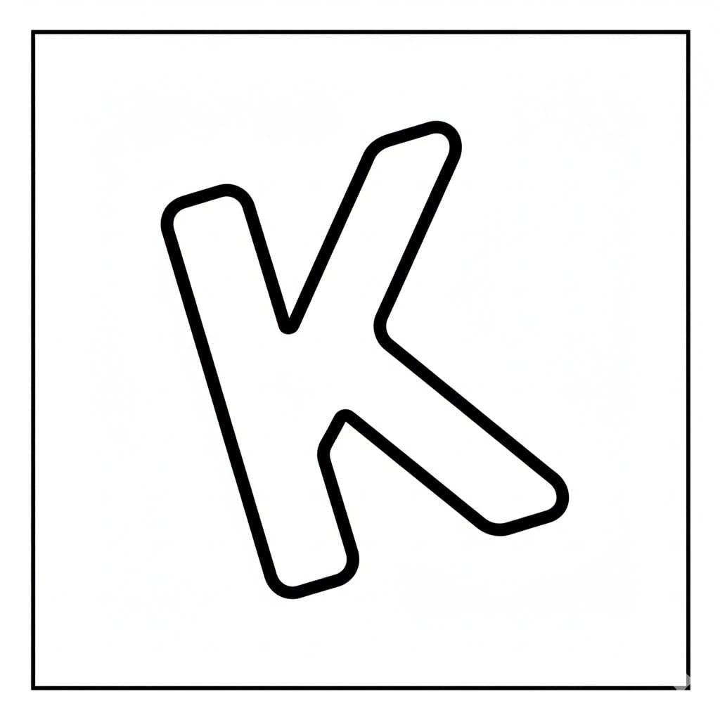 Huruf K Miring yang Menyenangkan