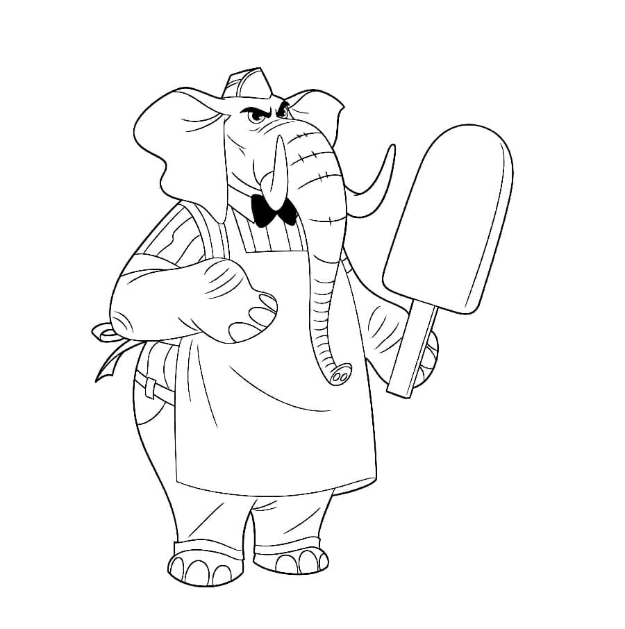 Jerry Jumbeaux dari Zootopia