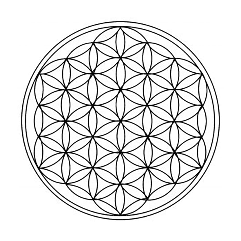 Lingkaran Mandala Rosacea