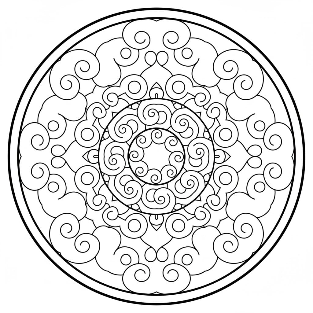 Mandala Awan Bergulir