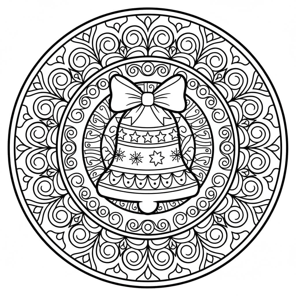 Mandala lonceng Natal