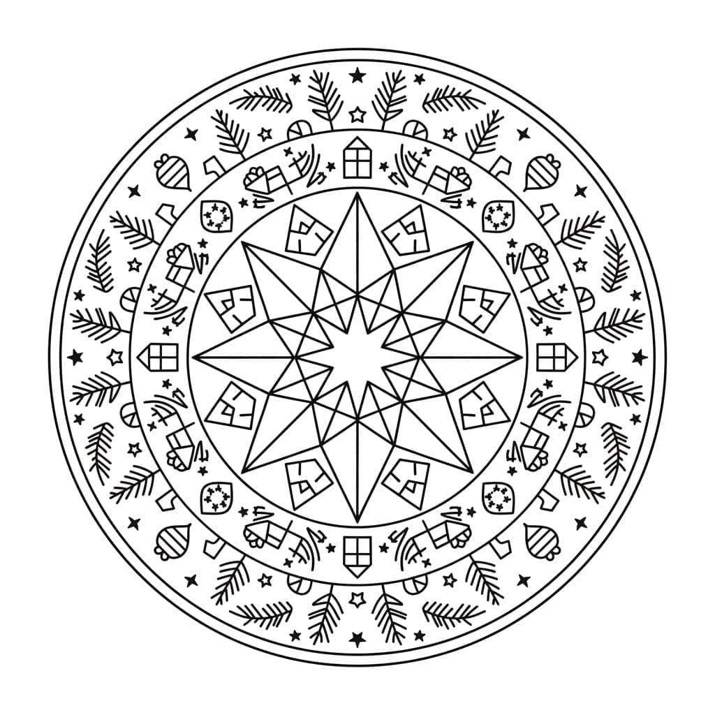 Mandala Natal Bintang