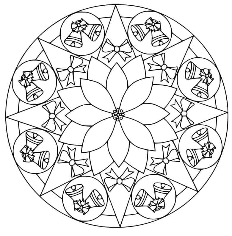 Mandala Natal Sederhana