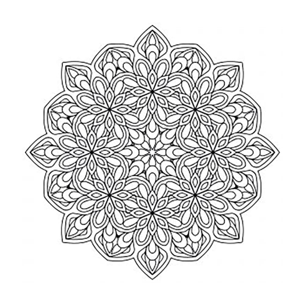 Mandala Tingkat Kesulitan Normal