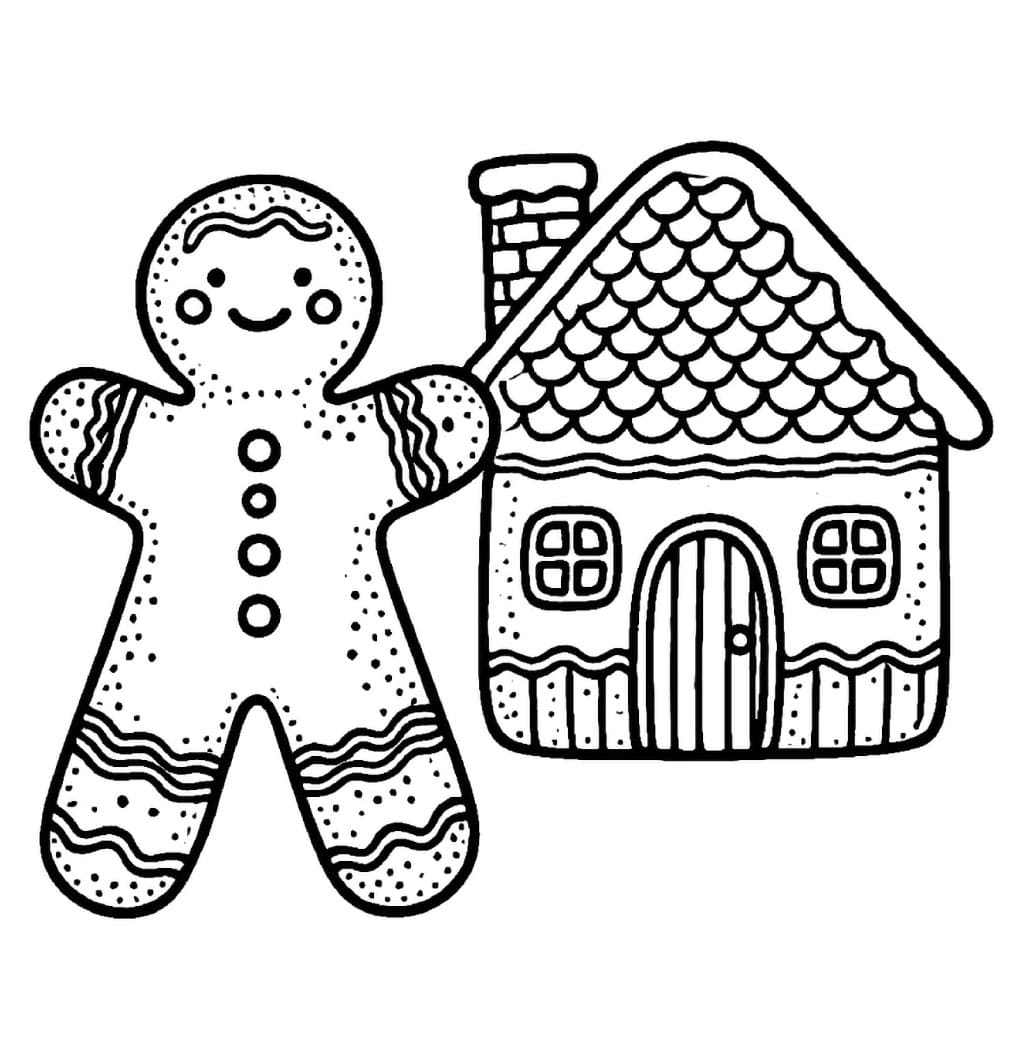 Manusia Kue Jahe dan rumah