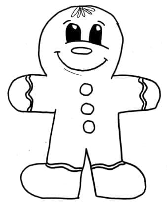 Manusia Kue Jahe Lucu Gratis