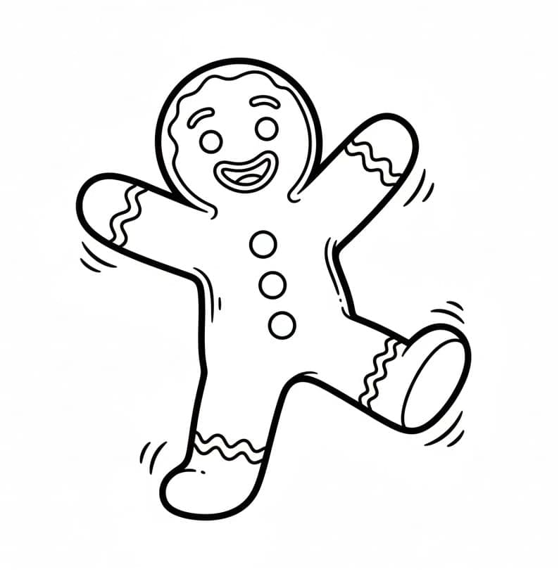 Manusia Kue jahe menari