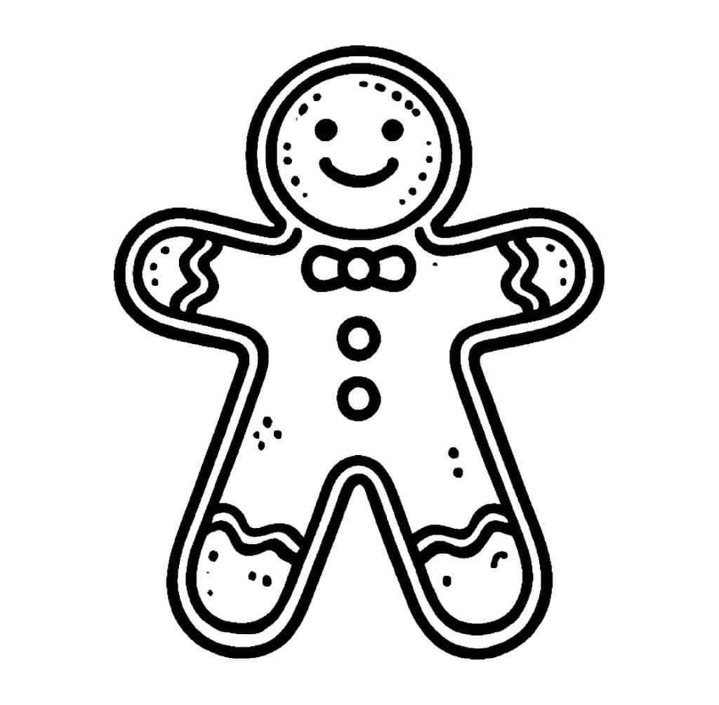 Manusia Kue jahe mudah