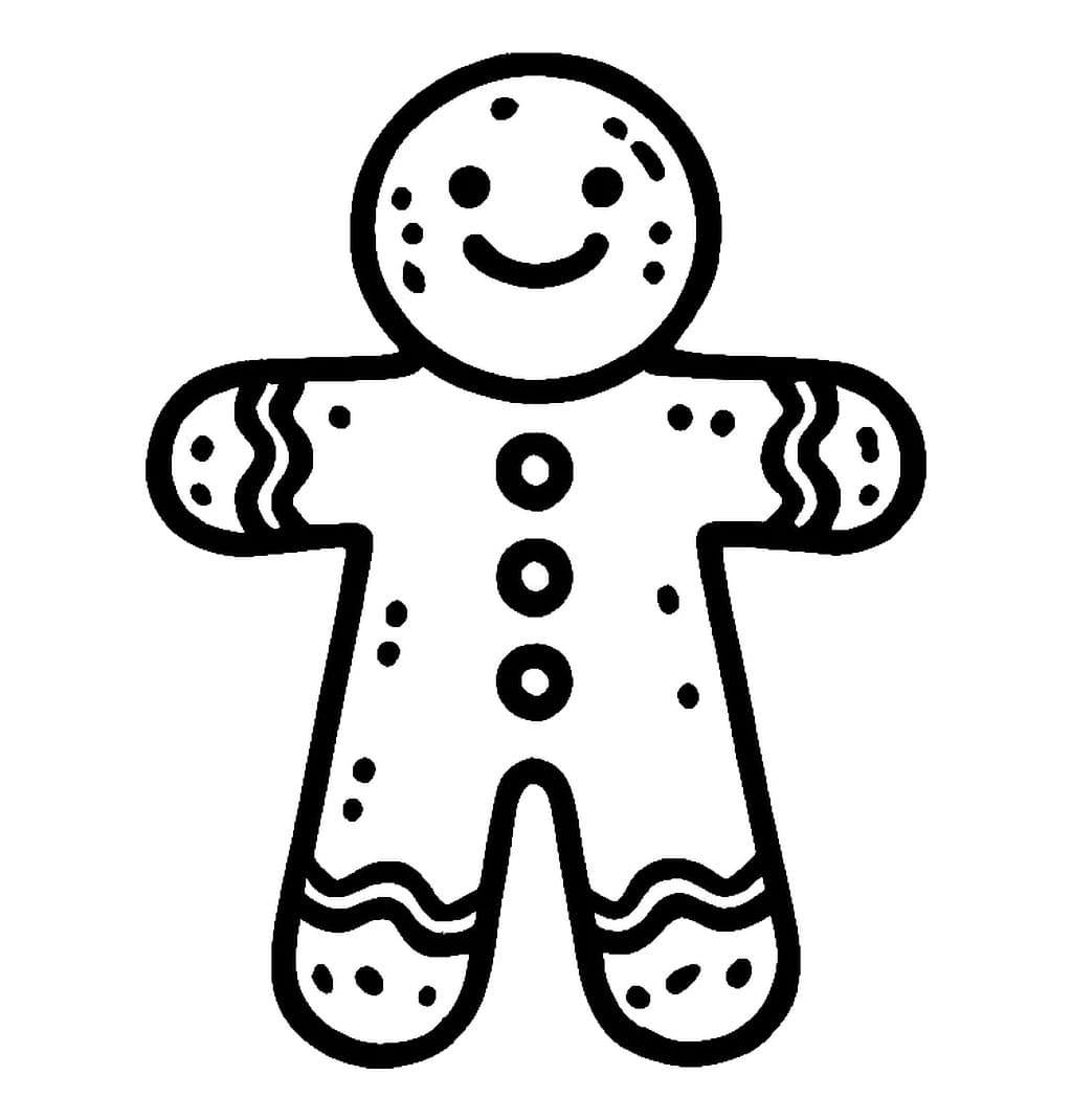 Manusia Kue Jahe yang Mudah