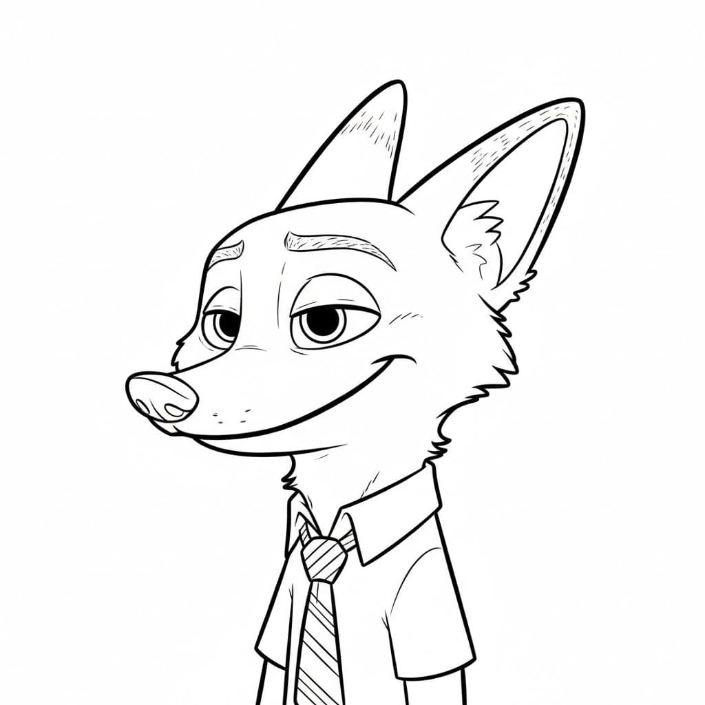 Nick Tersenyum Samping