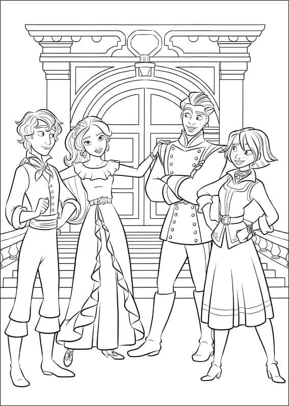 Putri Elena dan Teman-temannya