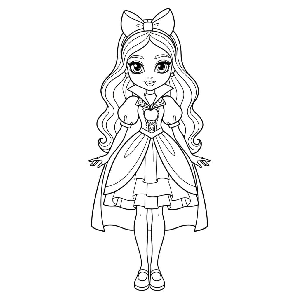 Raven Queen Ever After High itu imut