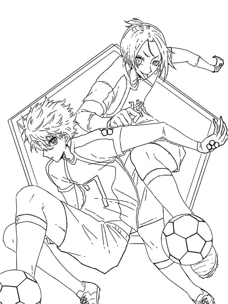 Reo Mikage dan Seishiro Nagi