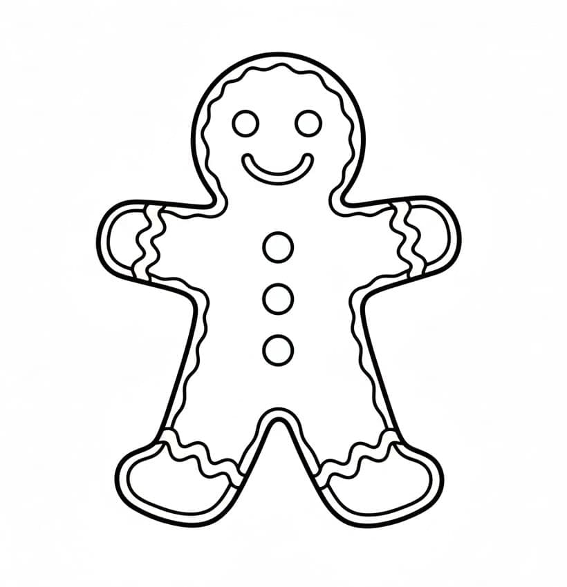 Sederhana Manusia Kue jahe