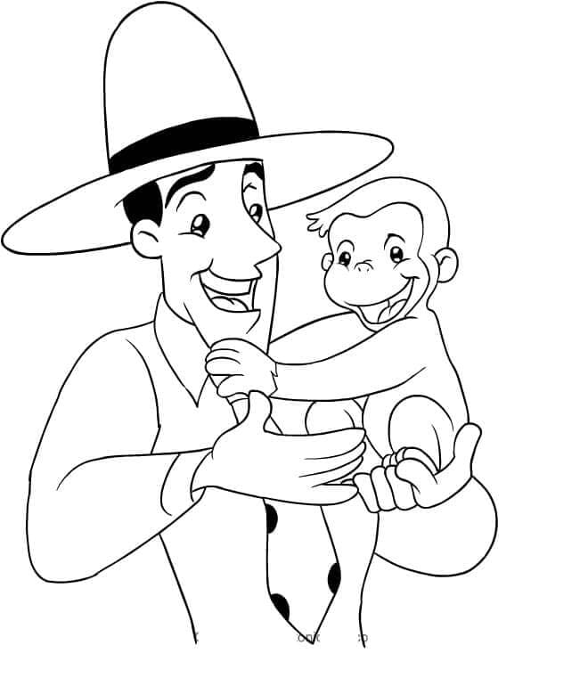 Ted Miller Dengan Curious George