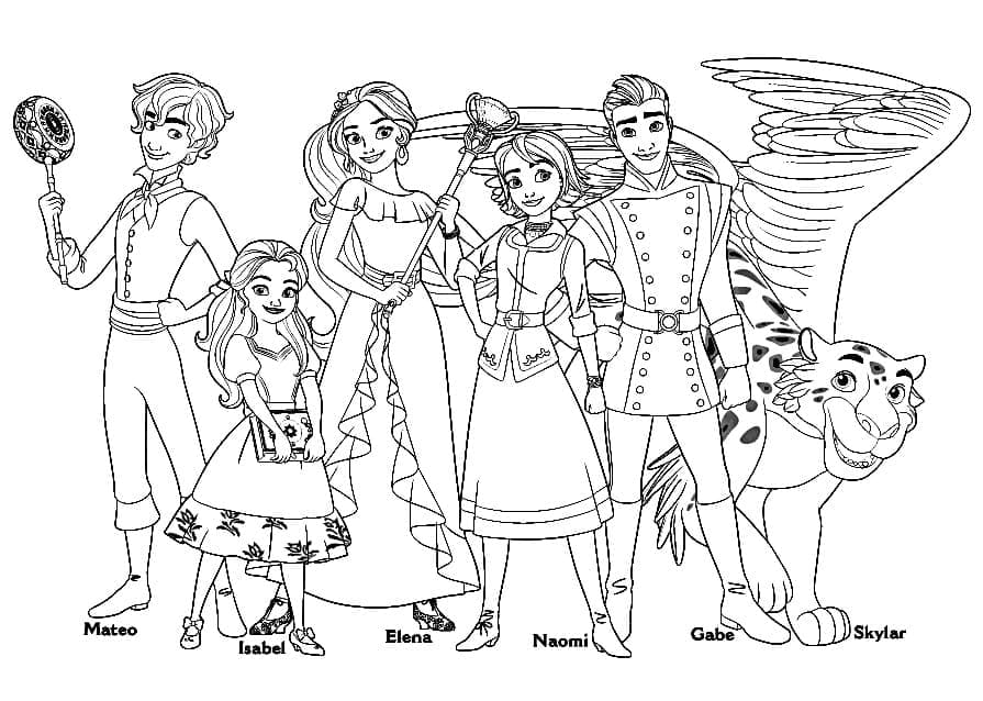 Tokoh-tokoh dari Elena of Avalor