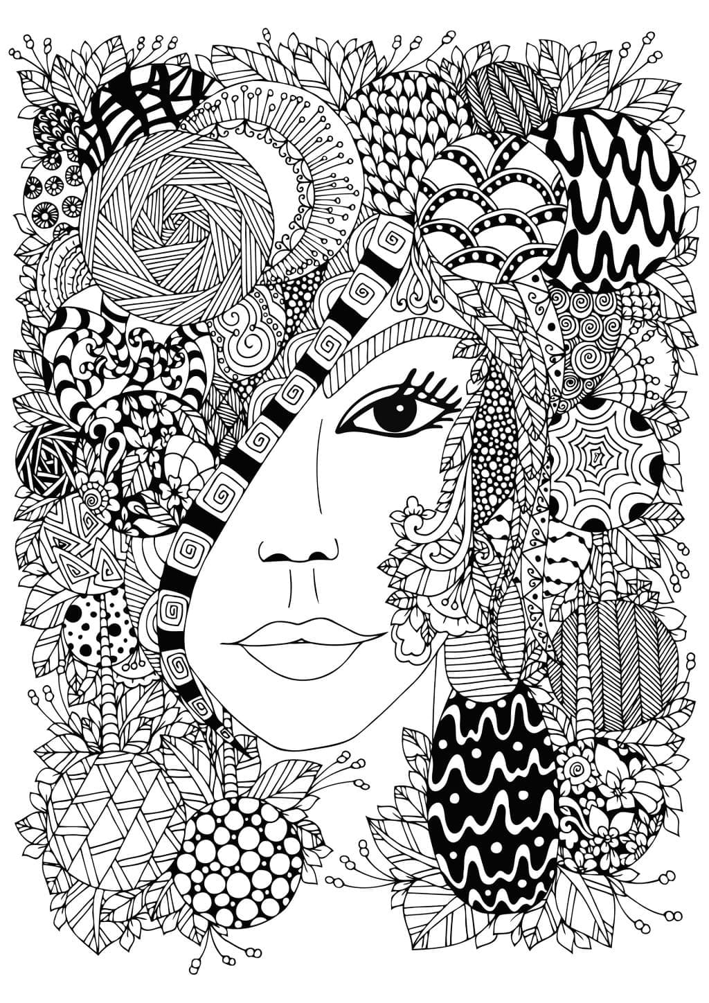 Zentangle Wanita