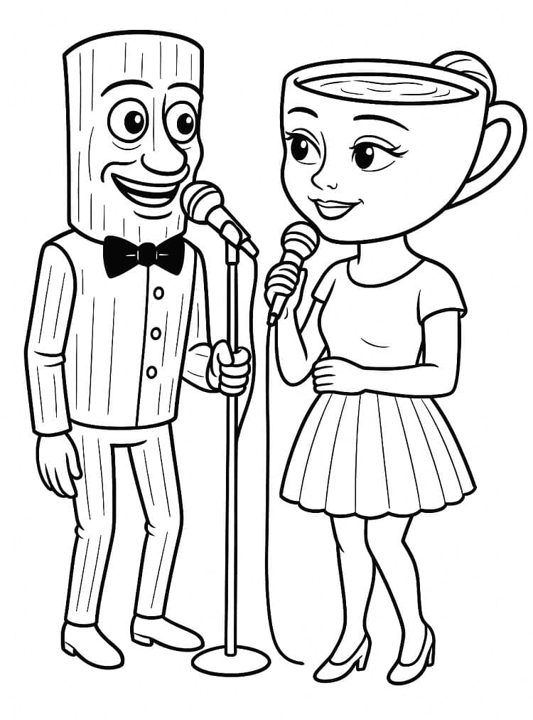 Ballerina Cappucina Cetak