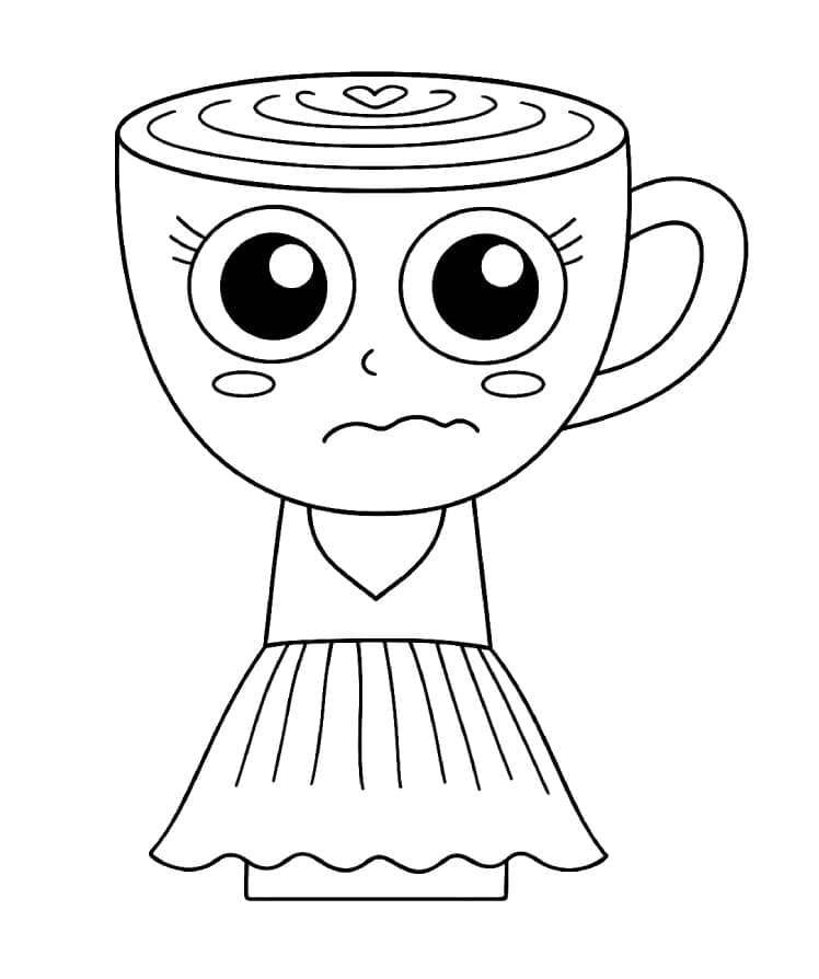 Ballerina Cappucina Dapat Dicetak Gratis