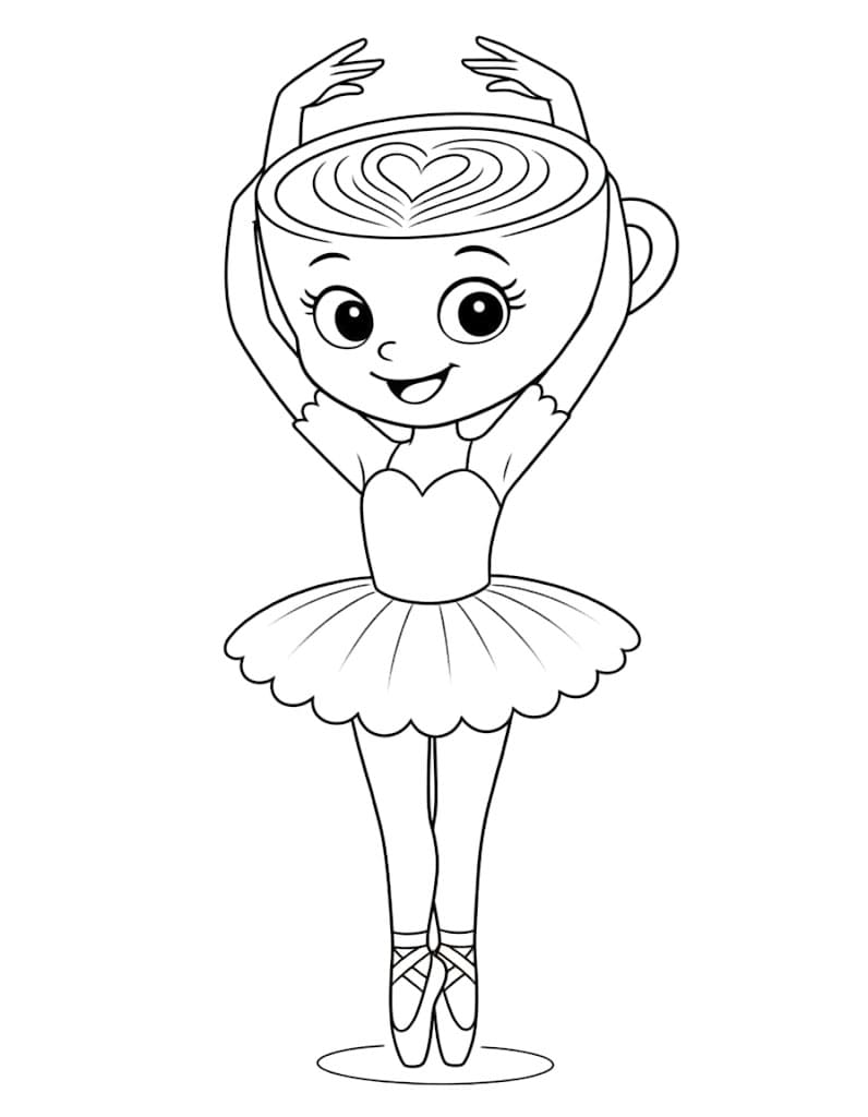 Ballerina Cappucina Menari Bebas